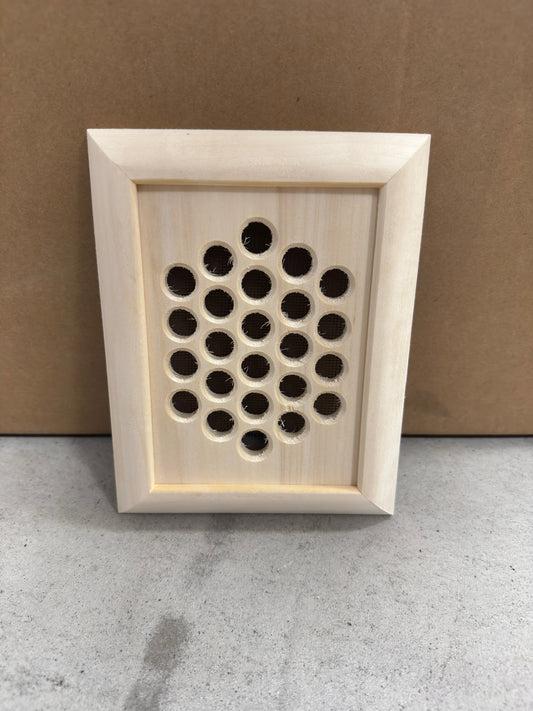 Sauna-Lüftungsgitter aus Espe / Thermo-Espe