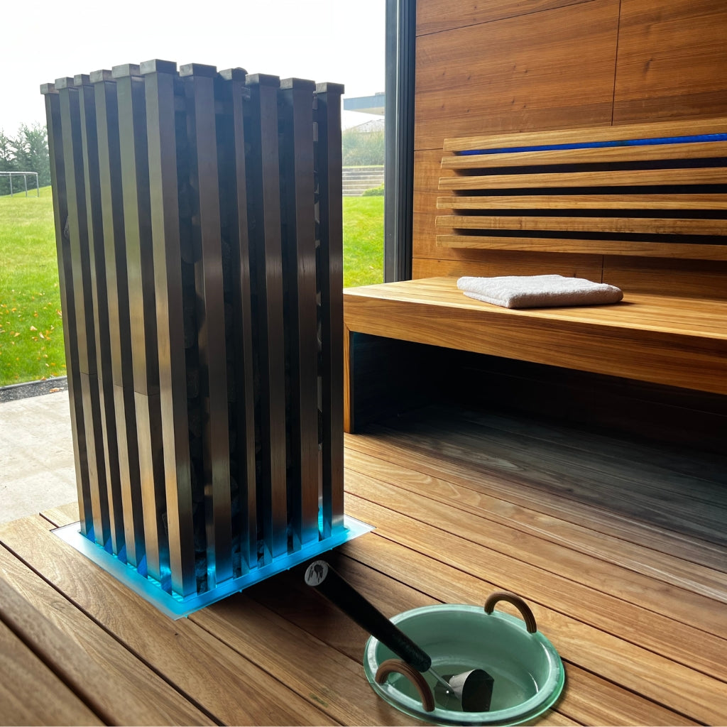 Cariitti Premium beleuchteter Aufgusseimer – 5 Liter