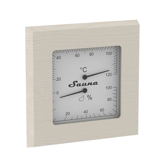 Thermo-Hygrometer Quadratisch