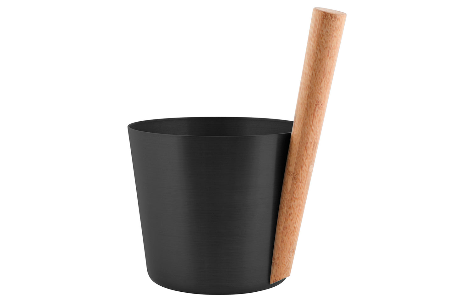 Rento Sauna-Eimer Schwarz 5 L