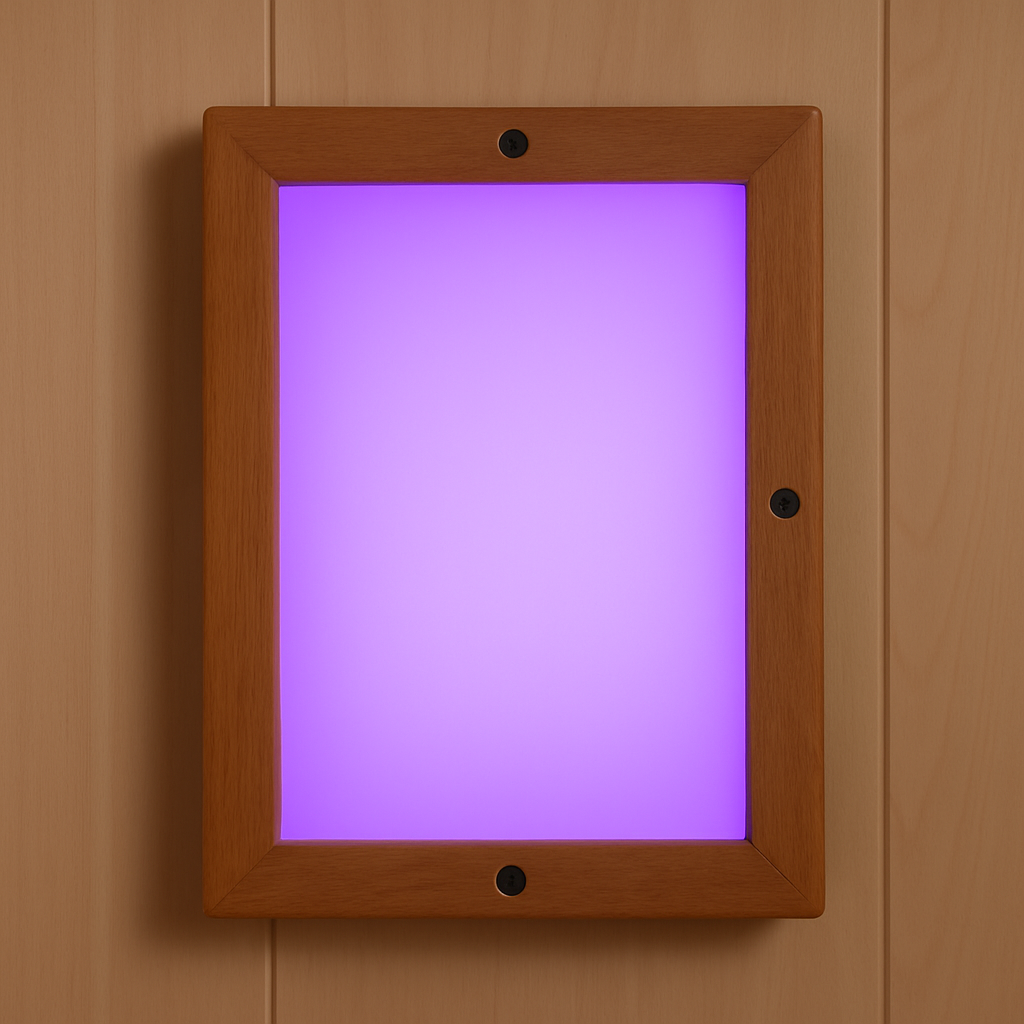 Farbtherapie Lampe aus Thermo-Espe