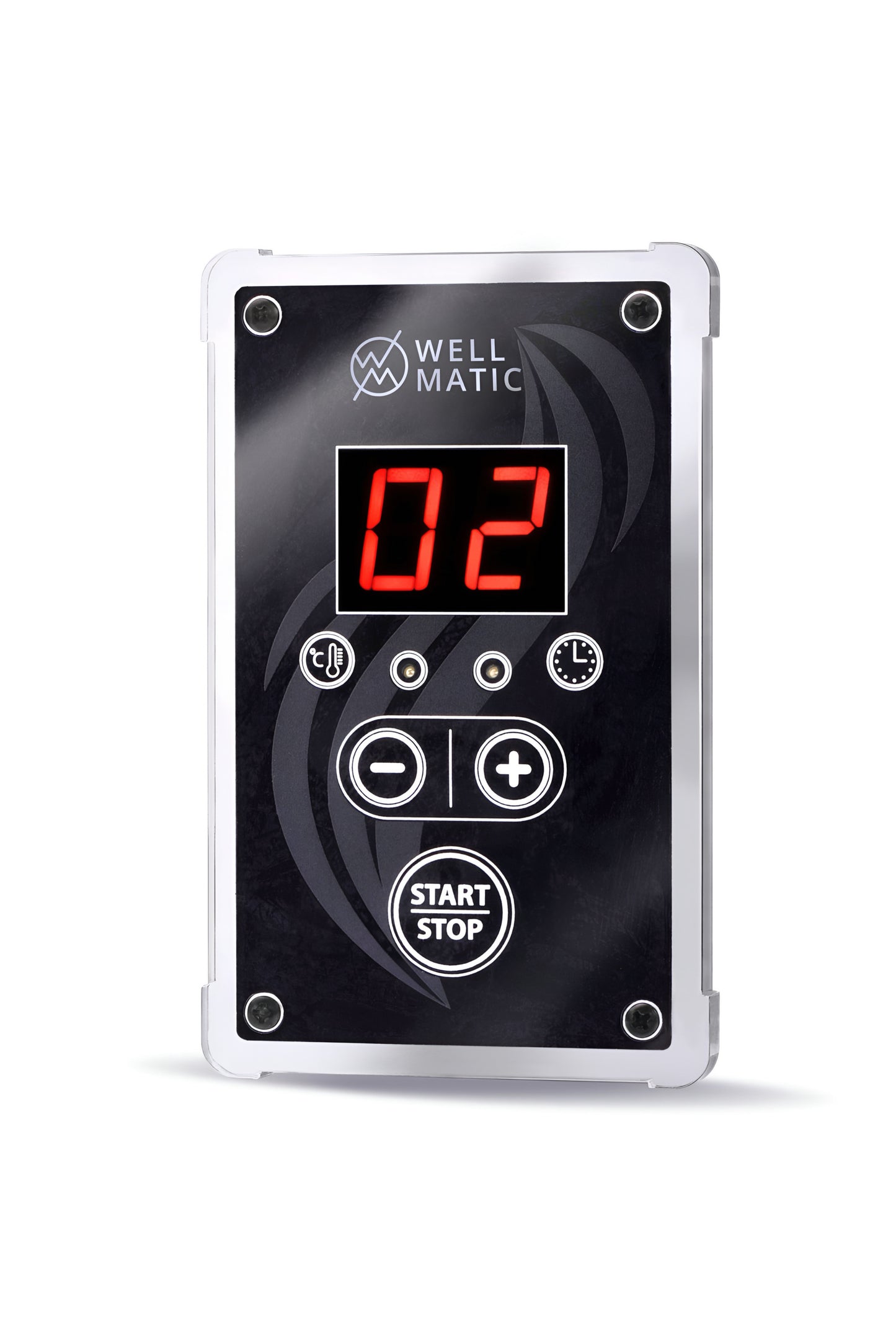 Well Matic - Routinsoft Mini LED-Anzeige Infrarot-Saunasteuerung – Komplettset