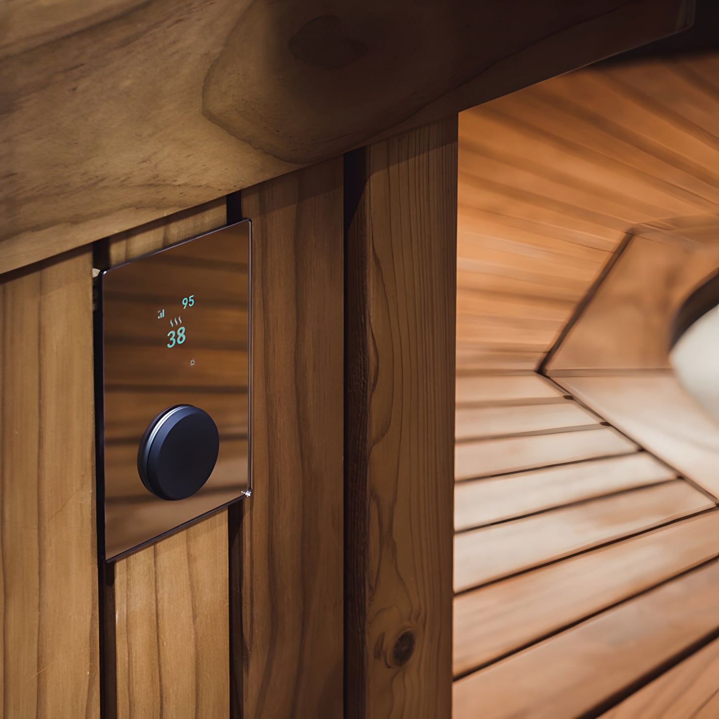 HUUM UKU Wi-Fi – Spiegelglas Saunasteuerung