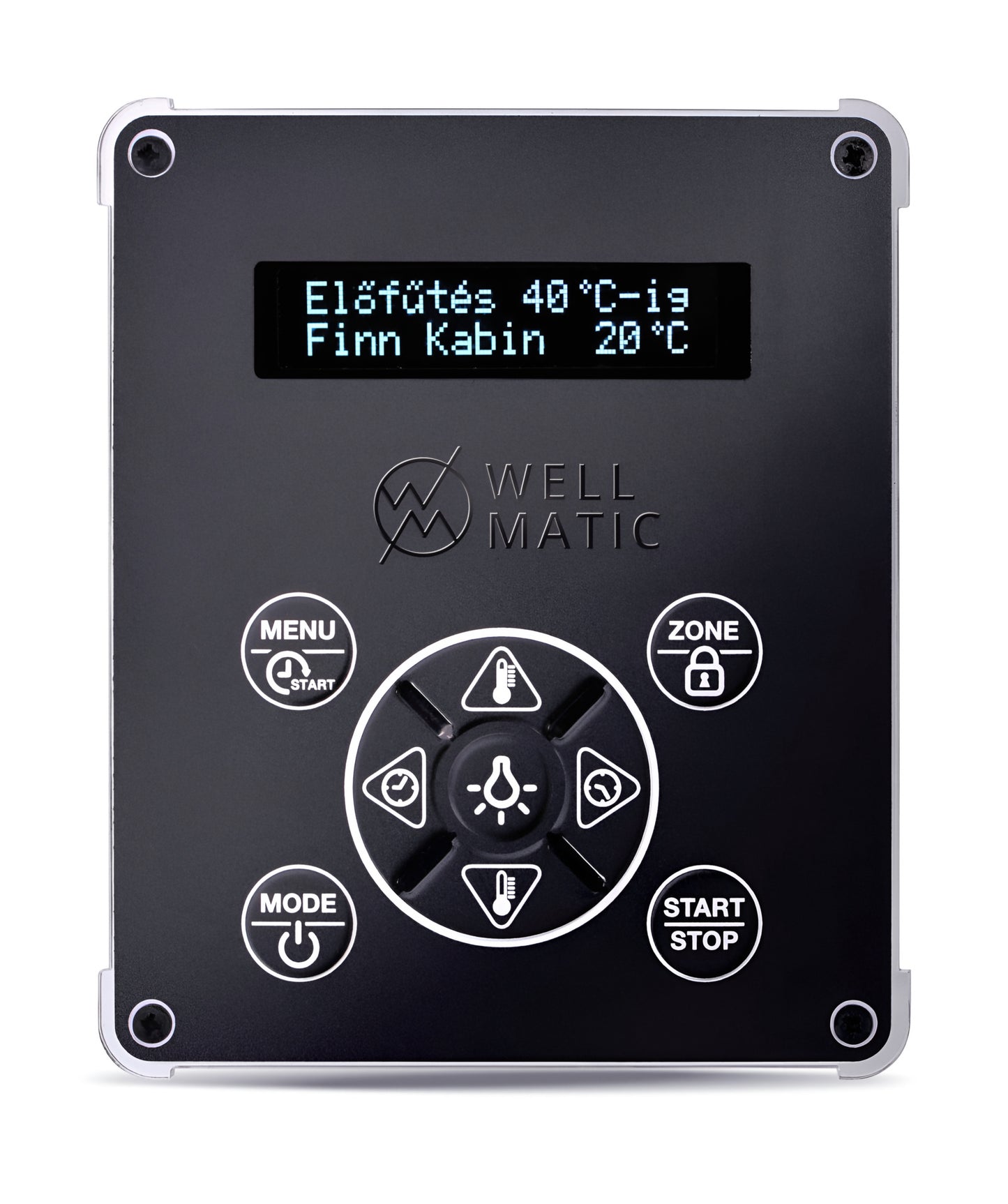Well Matic – Routinsoft LCD-Infrarotsaunasteuerung – Komplettset