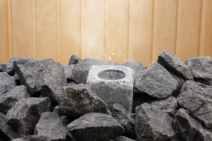 Hukka SaunaSimo – Seifenstein Dampfbrunnen & Duft-Diffusor