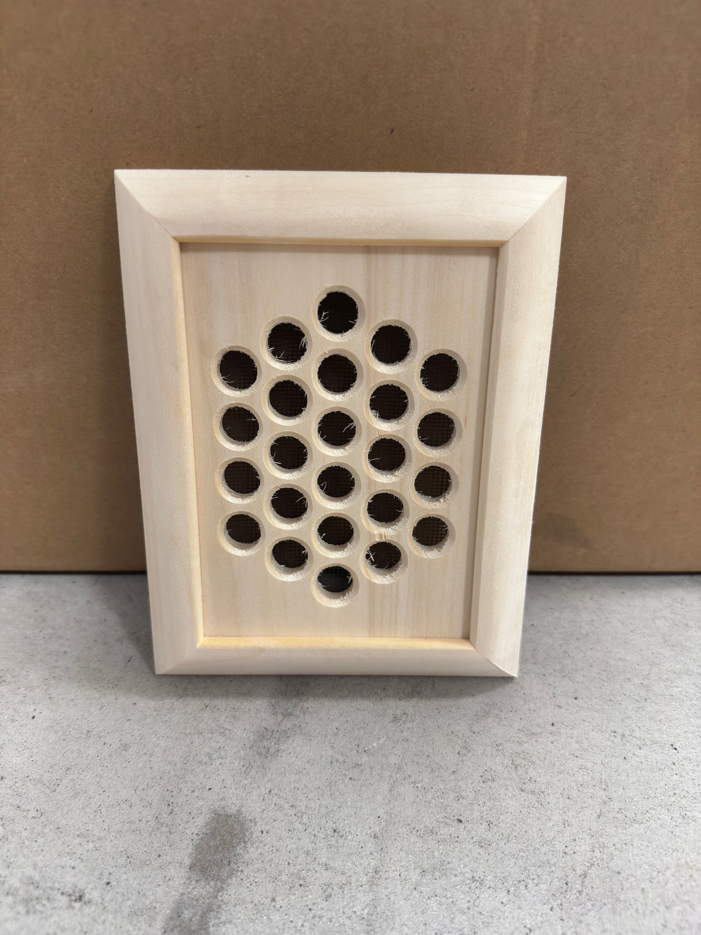 Sauna-Lüftungsgitter aus Espe / Thermo-Espe