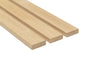 Sauna-Banklatten aus Erle, 21×90 mm SHP