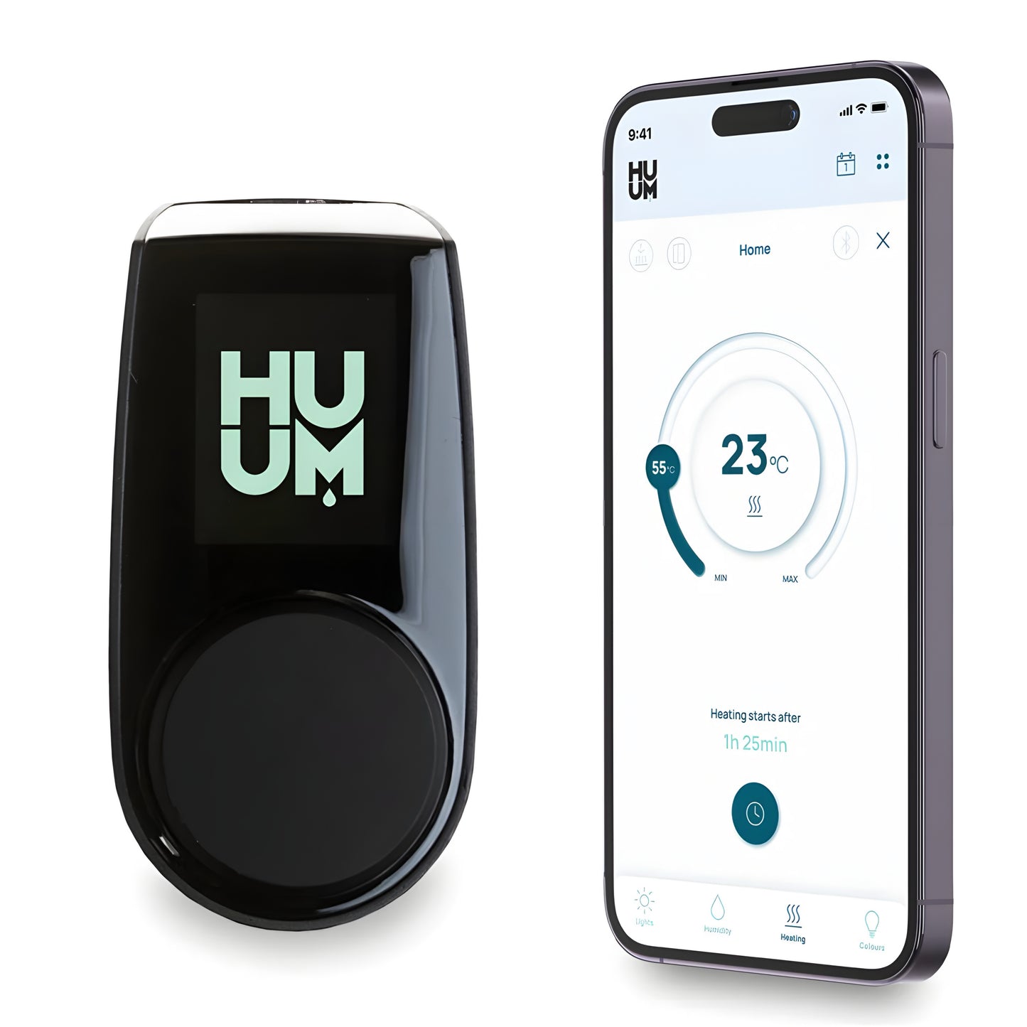 HUUM UKU Wi-Fi – Elektronische Saunaofensteuerung (schwarz)