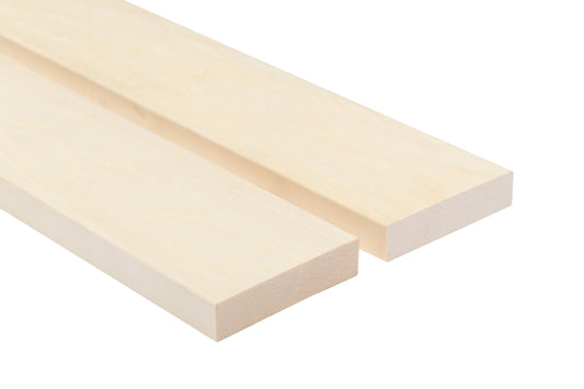 Sauna-Banklatten aus astfreier Finnischer Espe, 28×120 mm SHP