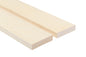 Sauna-Banklatten aus astfreier Finnischer Espe, 28×120 mm SHP