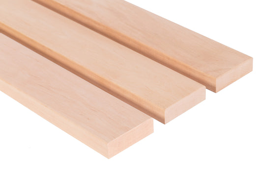 Sauna-Banklatten aus Erle, 28×90 mm SHP