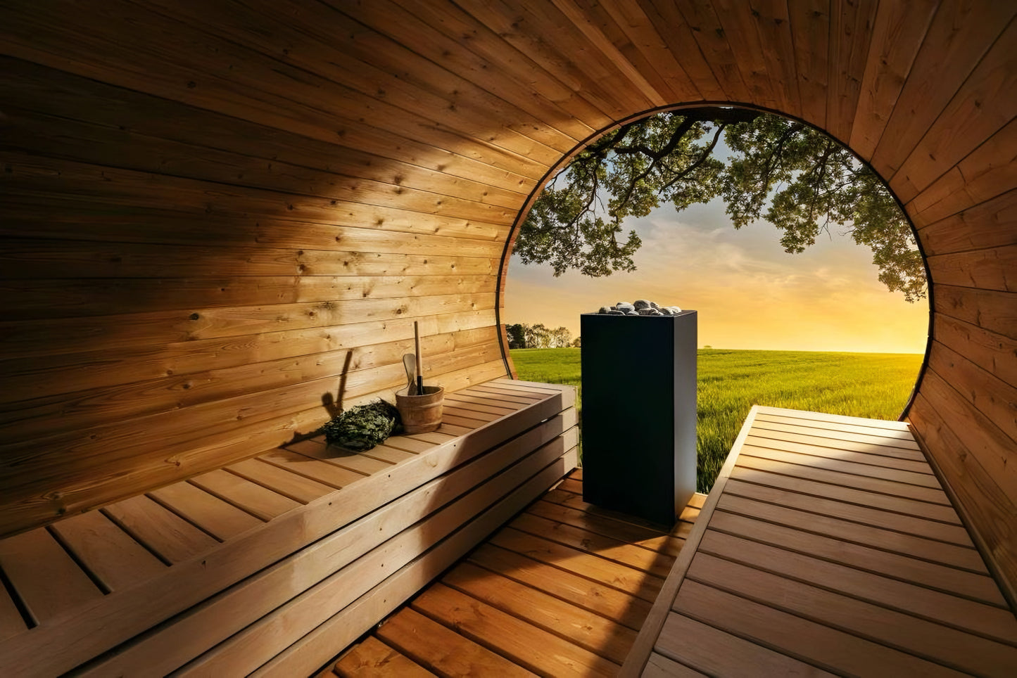 HUUM Core Schwarz - 6 kW / 9 kW / 11 kW