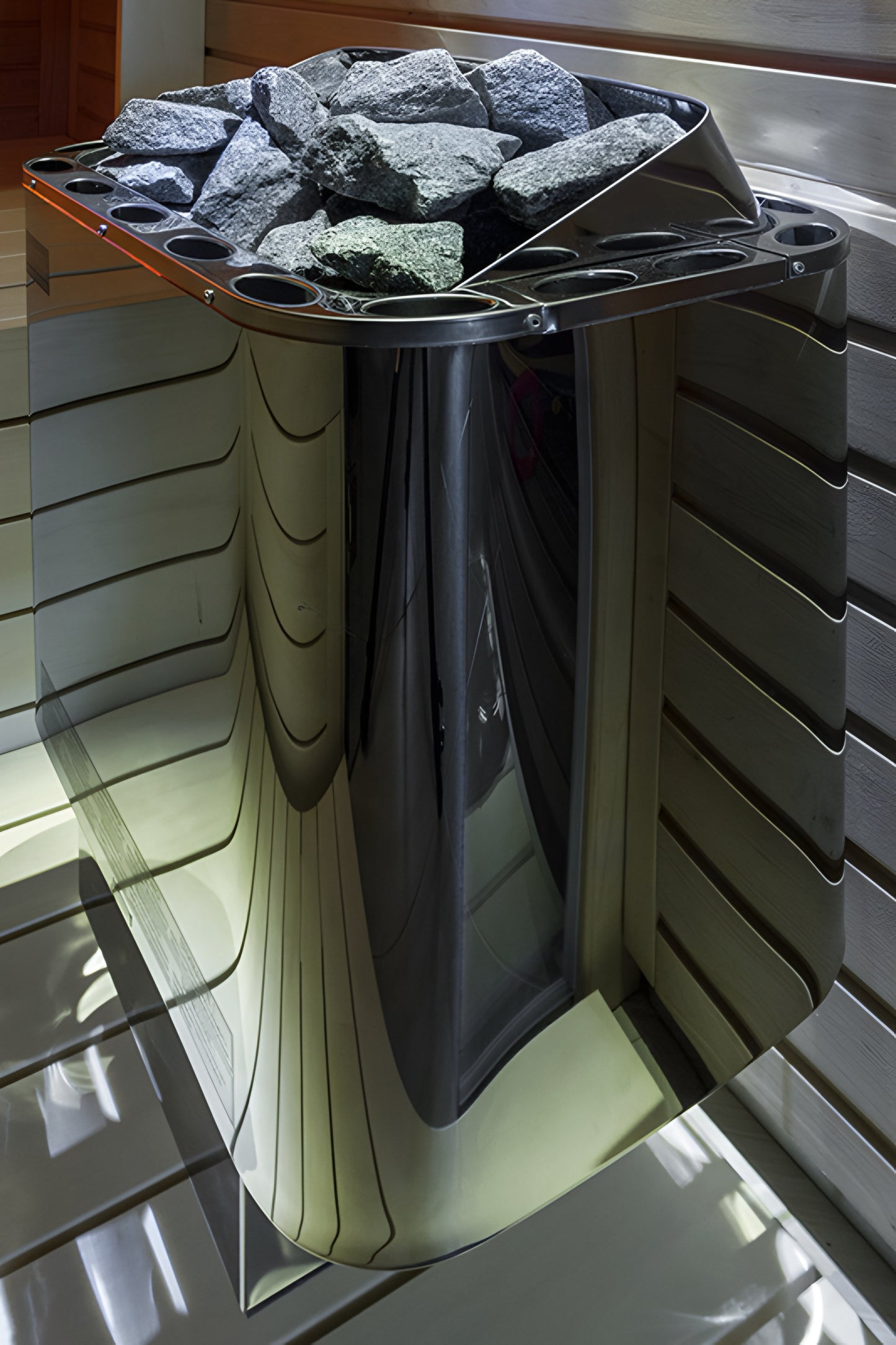 SAWO Nordex Saunaofen mit integriertem Steuerfeld - 4,5 kW / 6 kW / 9 kW