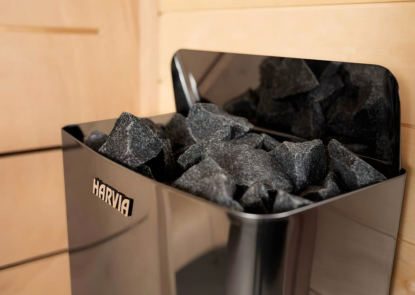 Harvia Wall SW Wand-Saunaofen Schwarz - 9 kW