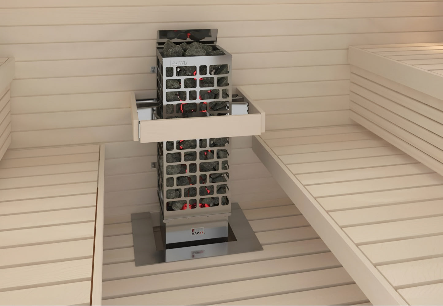 SAWO Cubos Cub3 Saunaofen - 7 kW / 9 kW