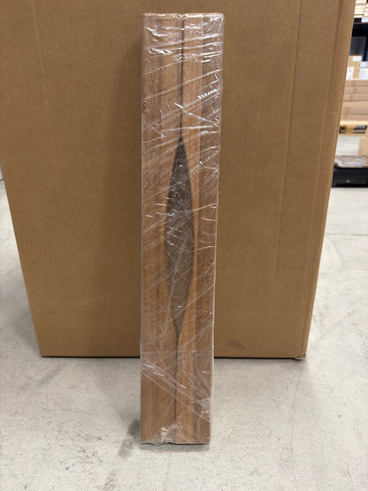 Langer Sauna-Türgriff aus Espe / Thermo-Espe