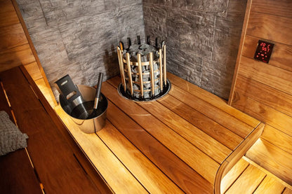 Harvia Sauna-Set Black Steel