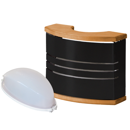 Harvia Legend Sauna Lampe – Schwarz