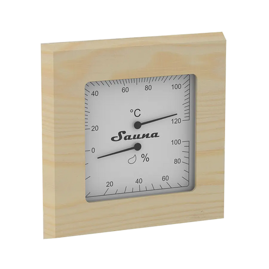 Thermo-Hygrometer Quadratisch