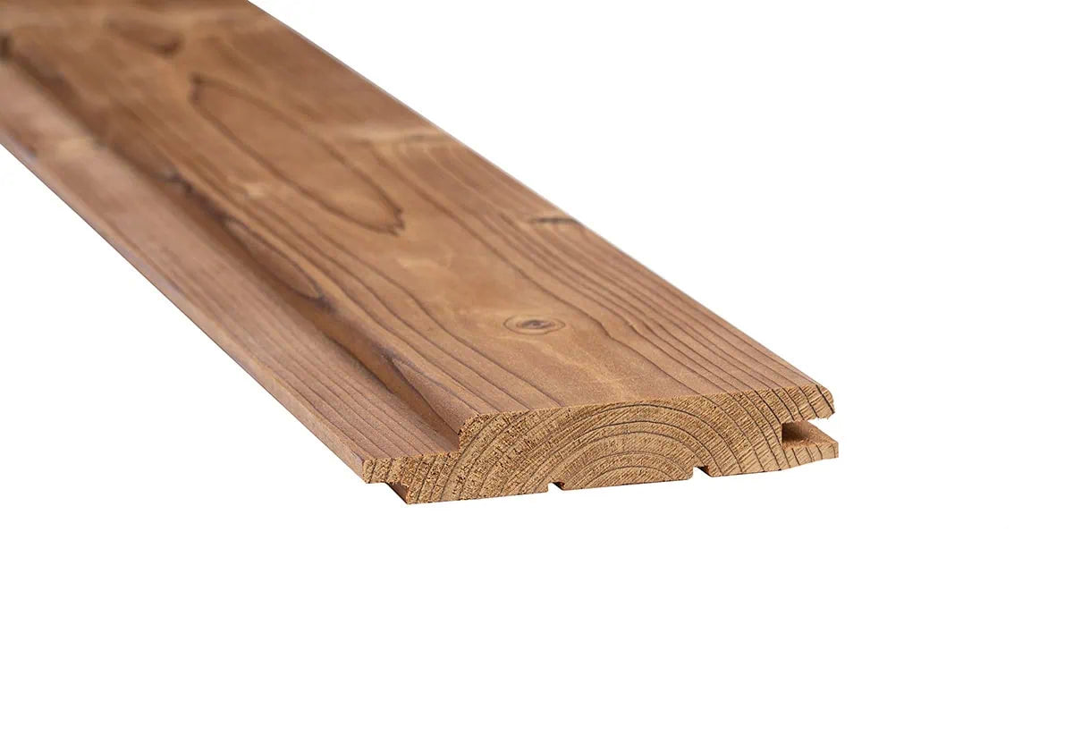 Sauna-Paneele aus Thermoholz-Fichte, 15x90 mm STP