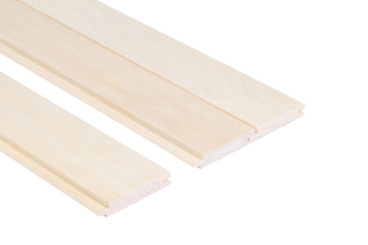 Sauna-Paneele aus Finnischer Espe, 15×90 mm STS4