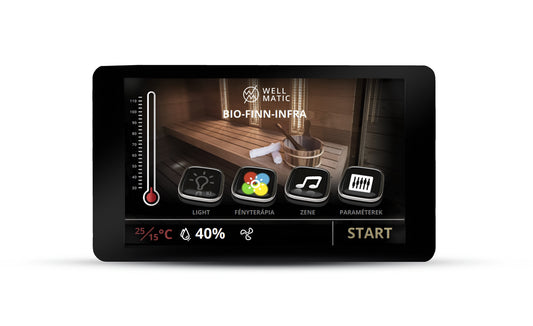 Routinsoft Touch – Touchscreen Saunasteuerung (Kombi)