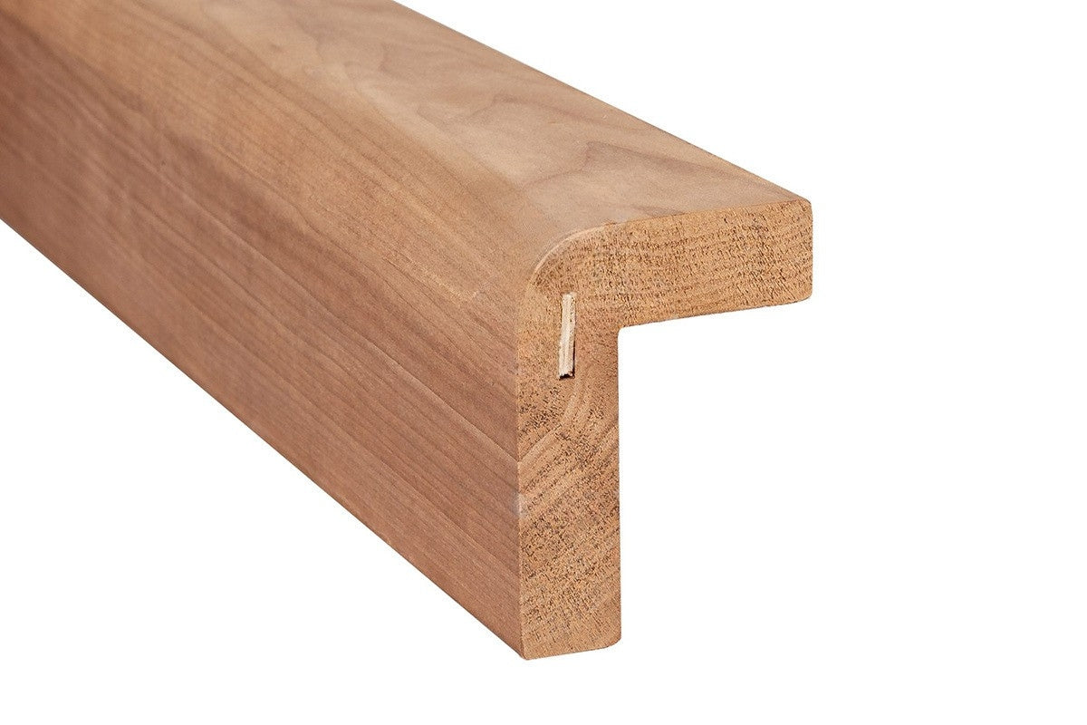 Ergonomisches Sauna-Frontprofil aus Erle