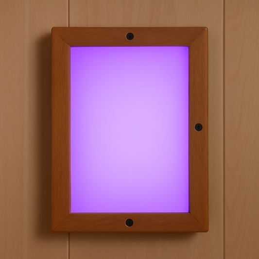 Farbtherapie Lampe aus Thermo-Espe